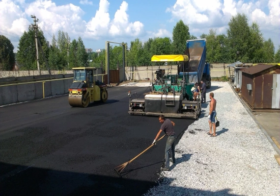 Устройство автодорог в Рязановском и Новомосковском районе